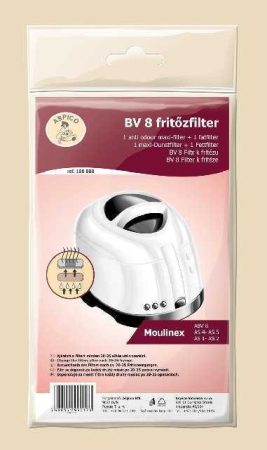 Fritőzfilter tető filter BV8 - Moulinex típusokhoz 1db